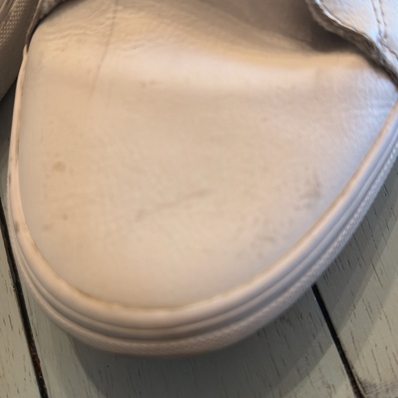 VANS | White SELDAN leather sneakers men’s 9.5 - Picture 7 of 7